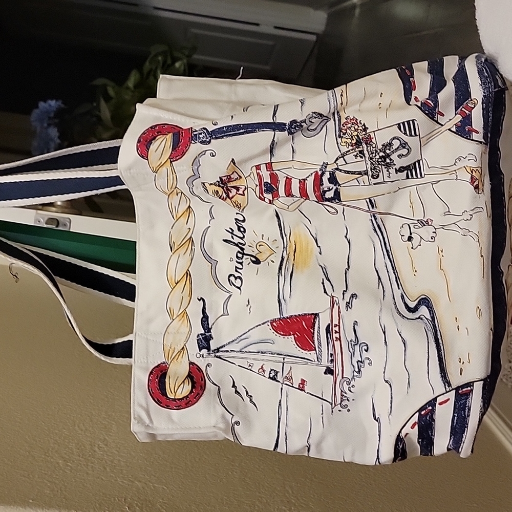 Brighton canvas tote